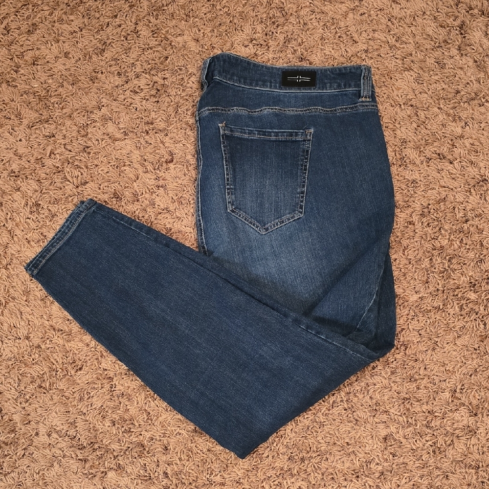 Liverpool Dark Blue Women's Skinny Jeans